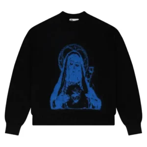 Denim Tears Black Madonna Mohair Sweater