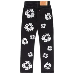 Denim Tears Cotton Wreath Black Jean