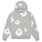 Denim Tears Cotton Wreath Hoodie Grey