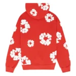 Denim Tears Cotton Wreath Red Hoodie