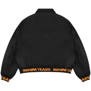 Denim Tears Trans-Atlantic Flight Jacket Black