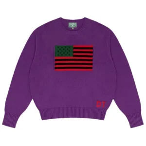 Denim Tears Tyson Beckford Sweater PURPLE